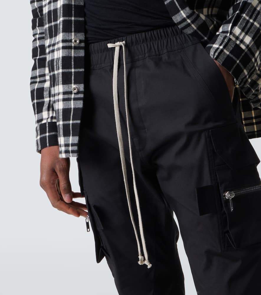 Mastodon cotton-blend poplin slim pants