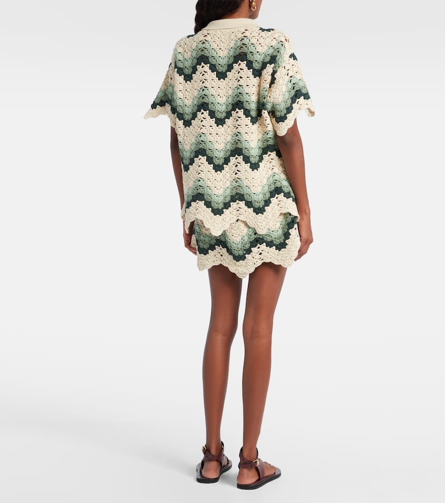 Tidal Sagra cotton crochet top