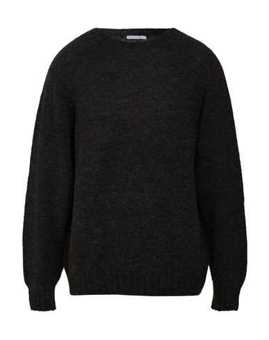 Man Sweater Black Size M Baby alpaca wool, Polyamide, Wool