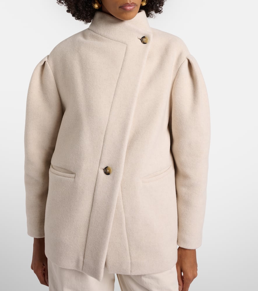 Wool-blend jacket