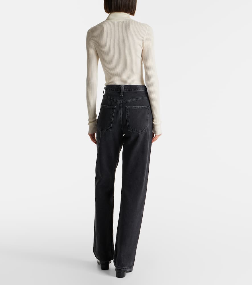 Kelly high-rise straight jeans
