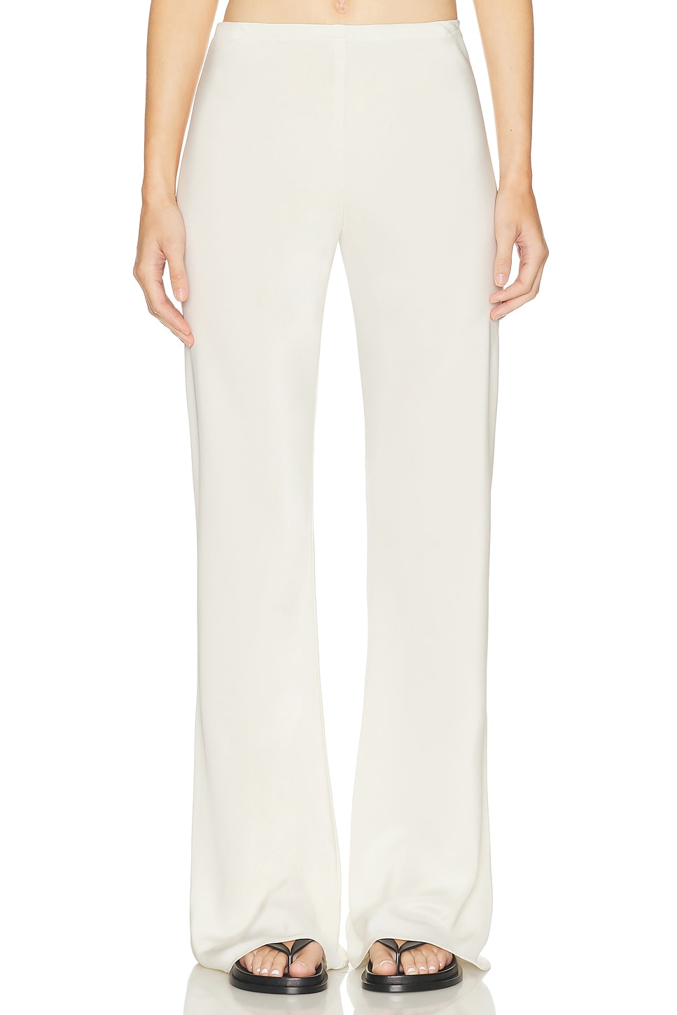 SABLYN Rio B Flared Bias Cut Pant in Gardenia - White.  XS also in L
