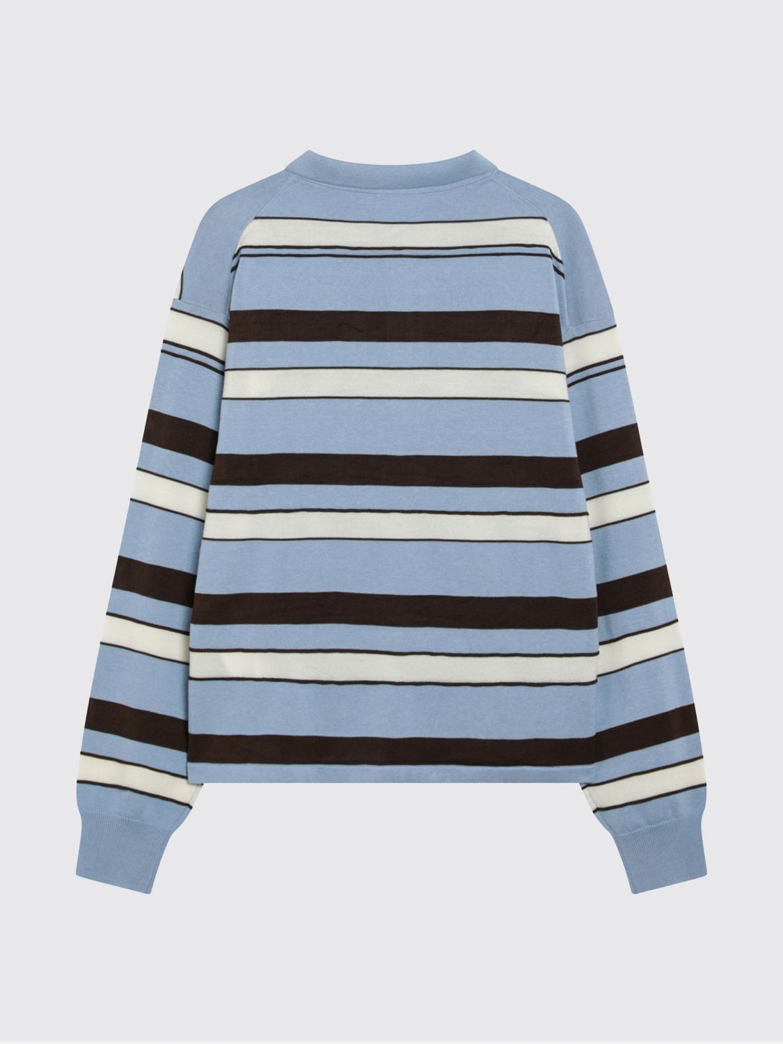 Polo Shirt Men color Gnawed Blue