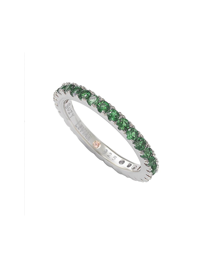 Silver Cz Stackable Ring