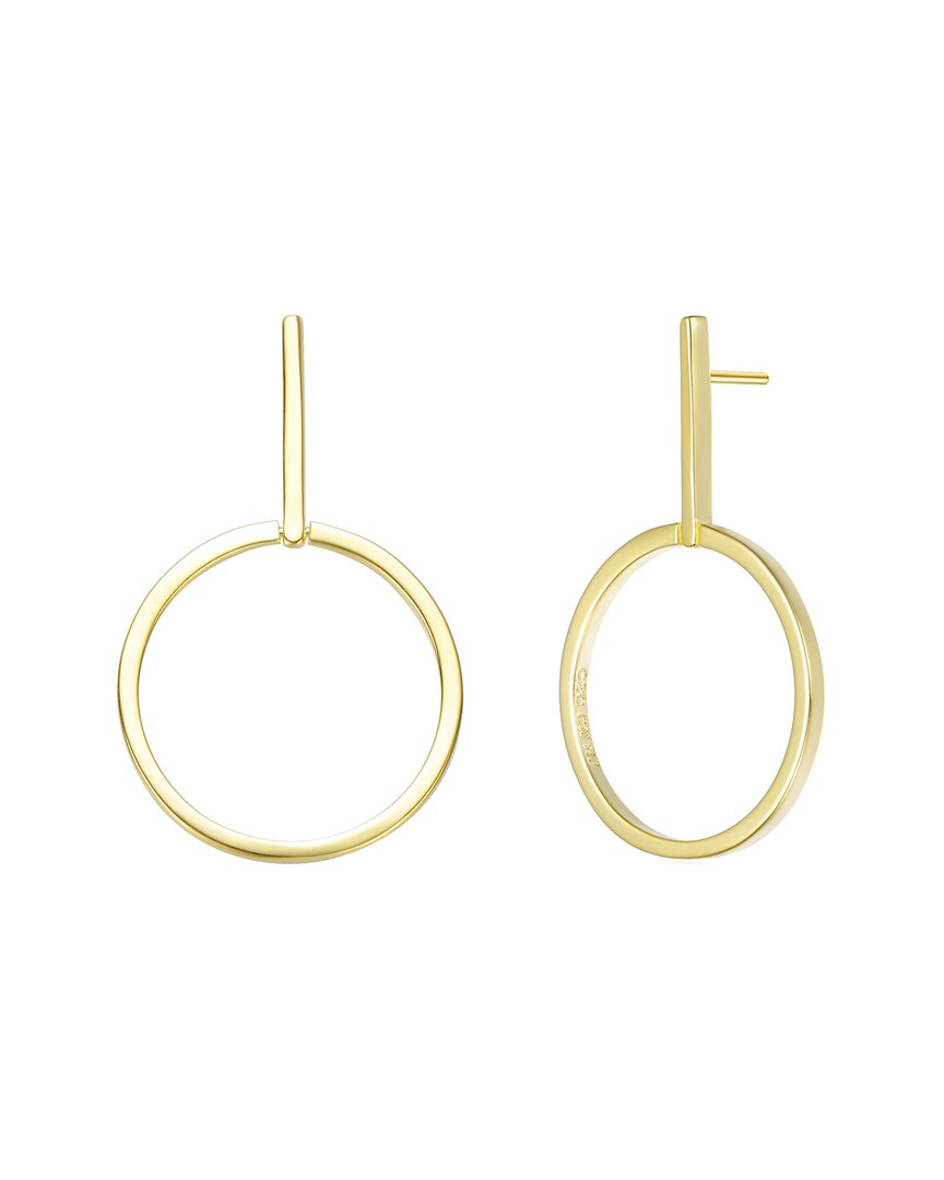 14K Plated Dangle Earrings
