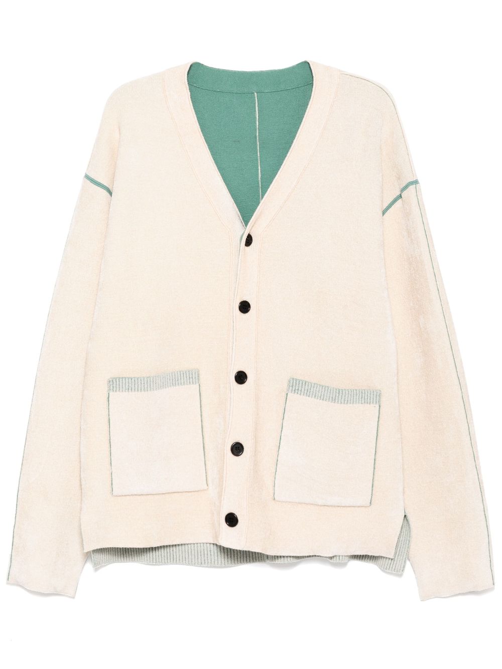 Reversible cardigan - Neutrals