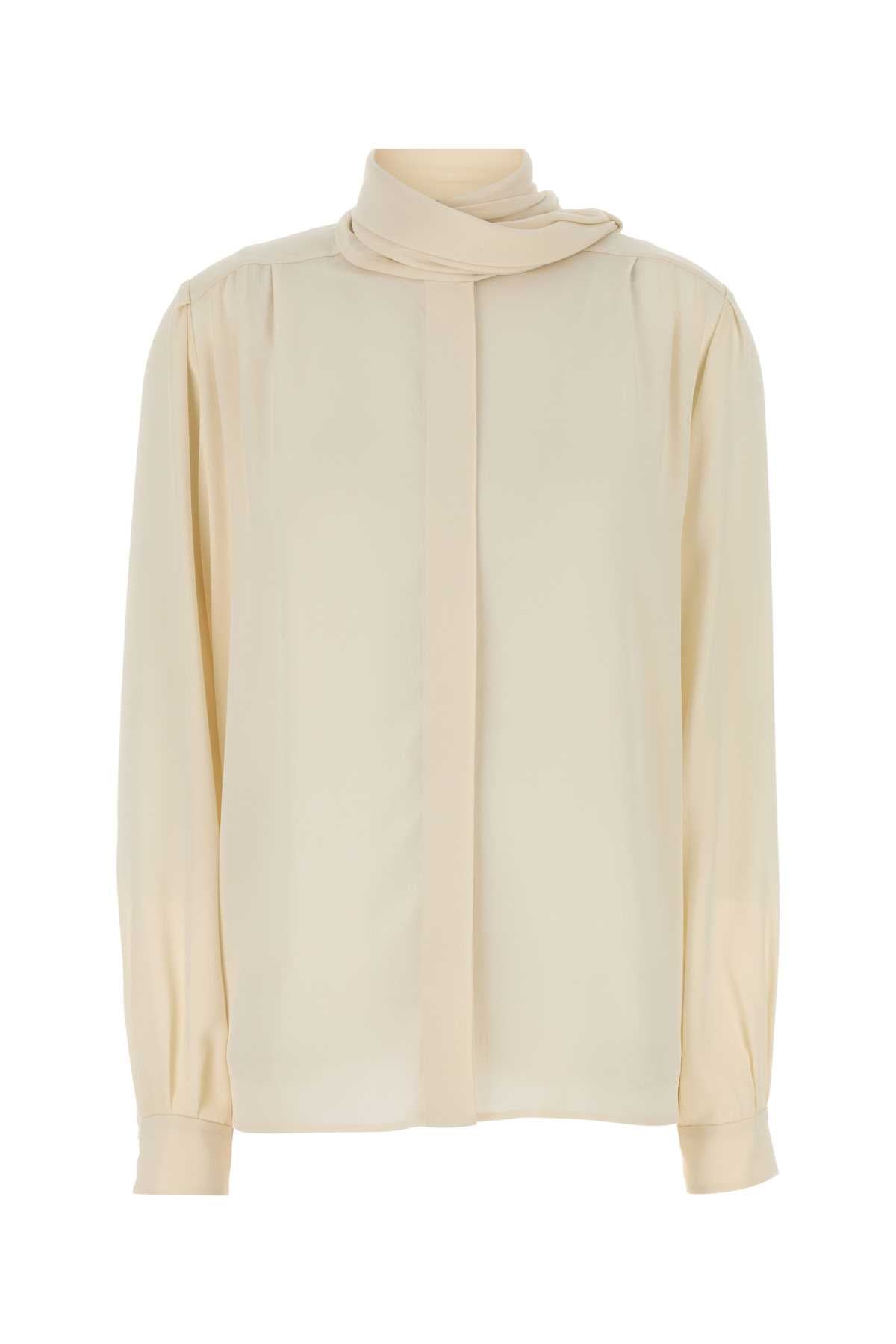 Silk Shirt — White