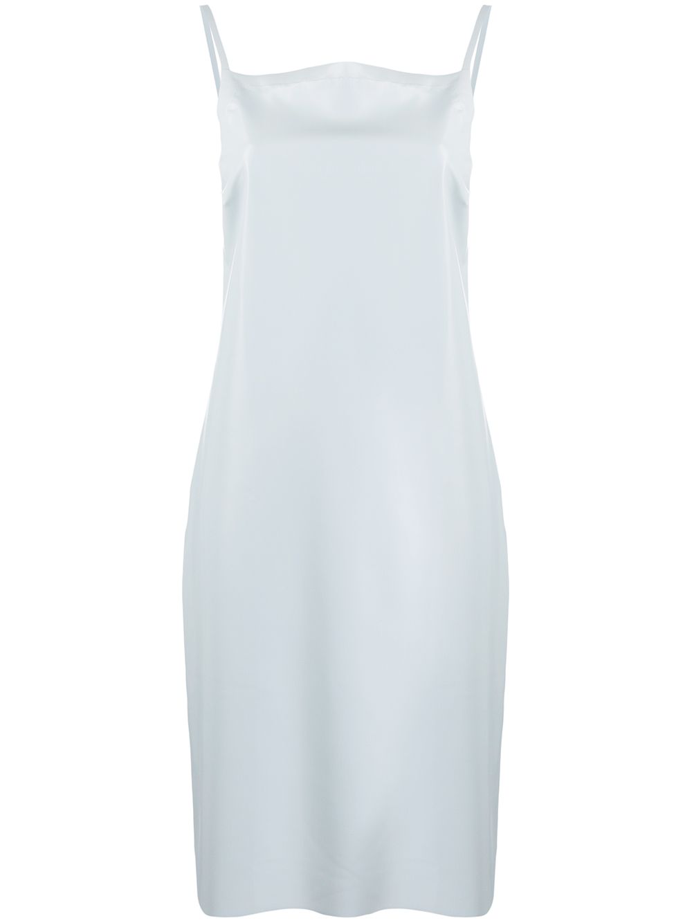 Spaghetti straps shift dress - Blue