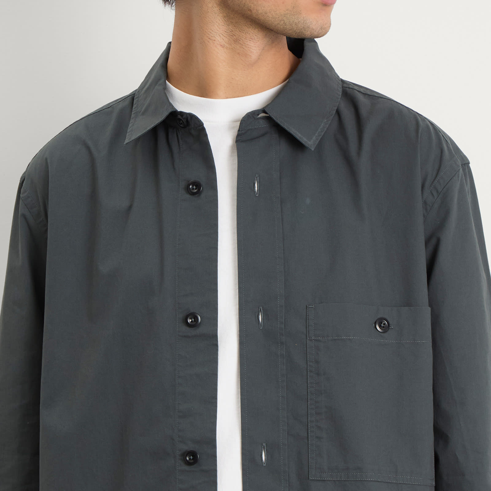 Men's Overall Shirt in Algae