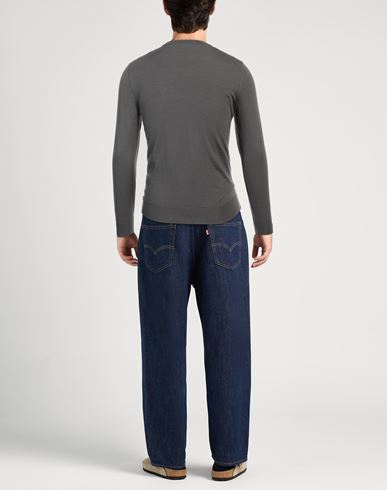Man Sweater Steel grey
