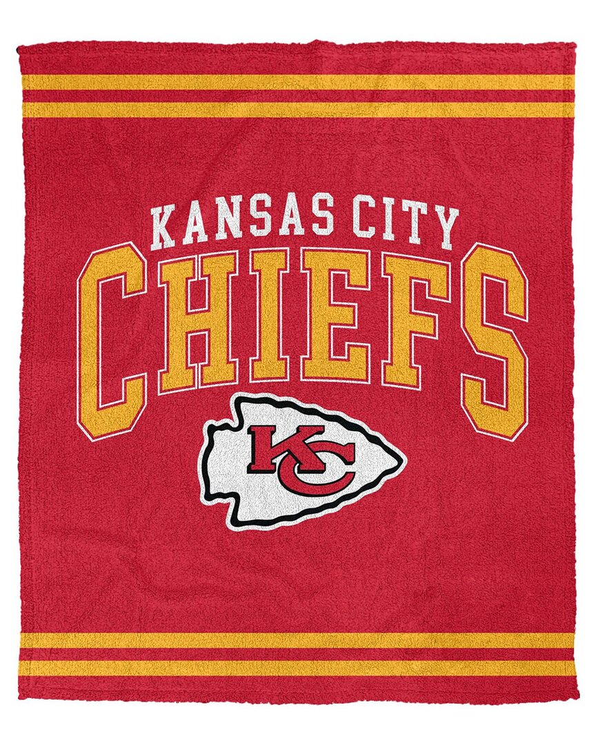 Kansas City Chiefs Nfl Team Classic Logo Fleece Blanket