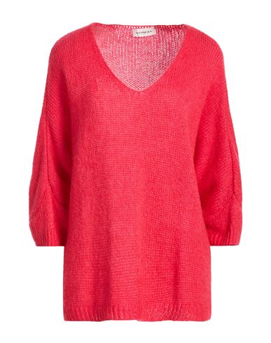 Woman Sweater Magenta Size M Acrylic, Polyamide, Mohair wool, Wool