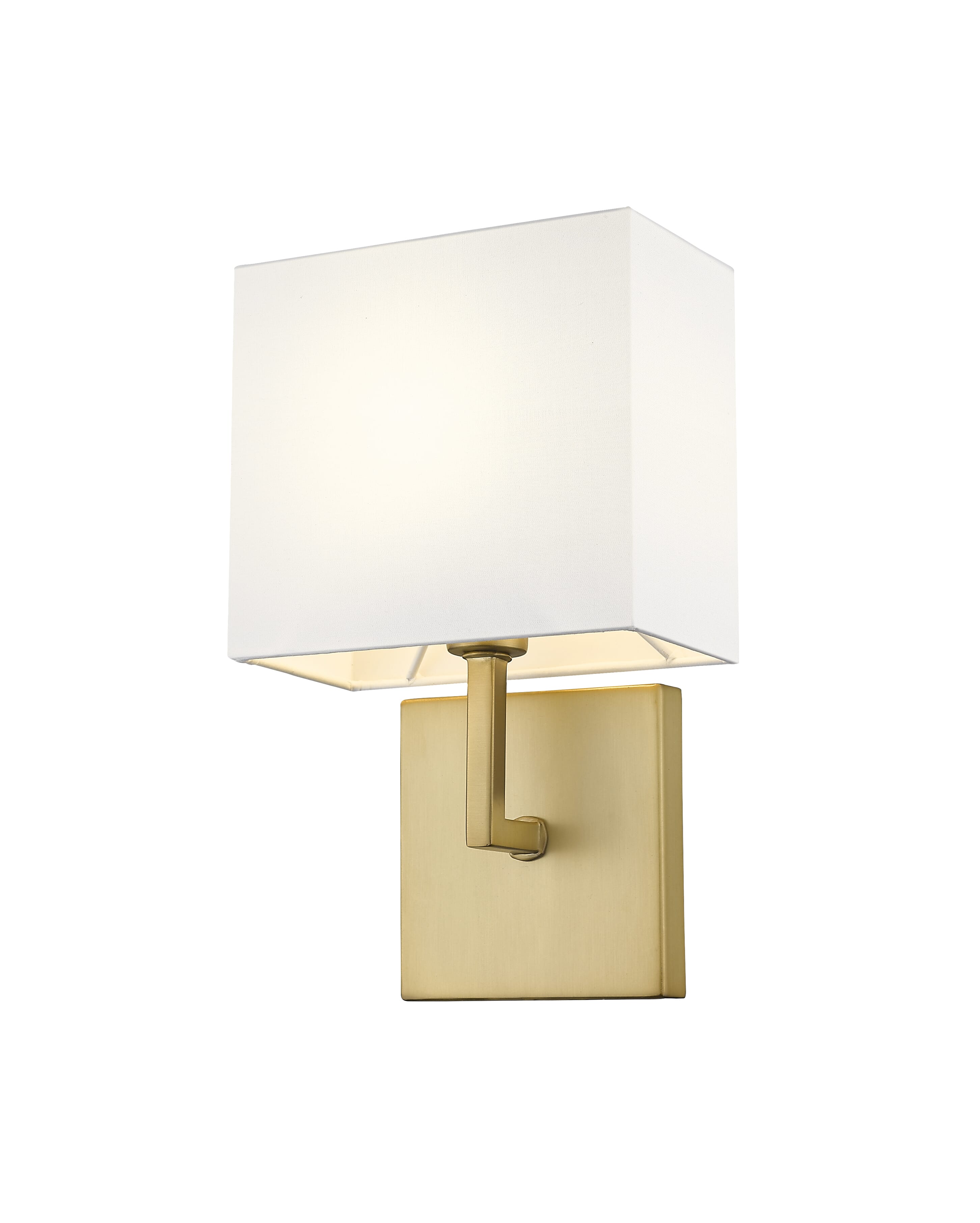 Saxon 1-Light Wall Sconce In Olde Bra