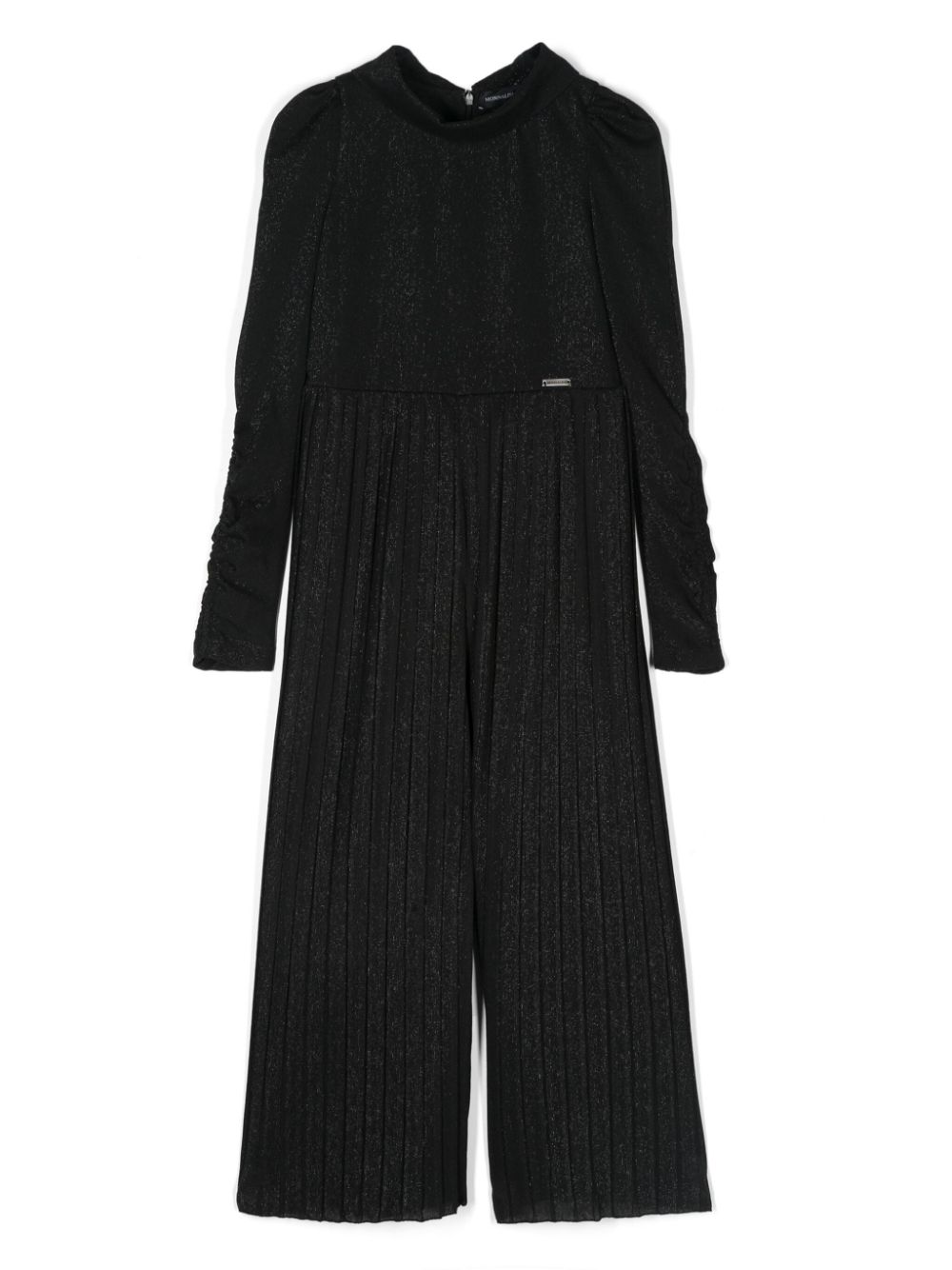 Pleated jumpsuit - Black