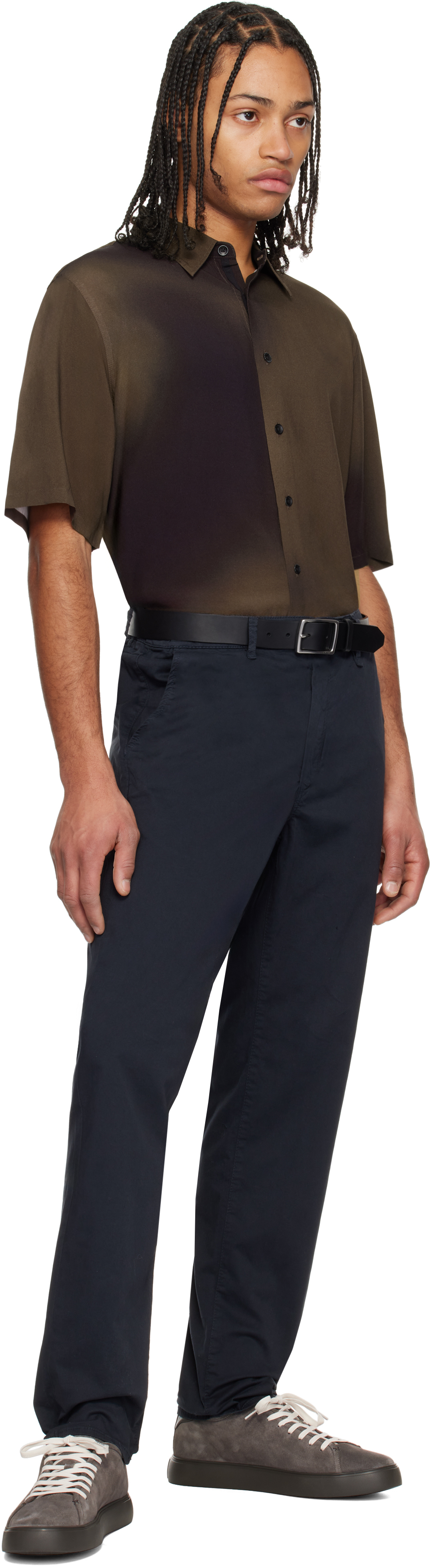 Rag & bone Black Rugged Belt