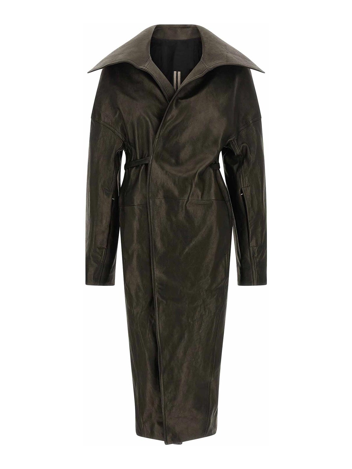 Dracucollar Belted Coat