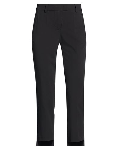 Woman Pants Black Size 16 Polyester, Elastane