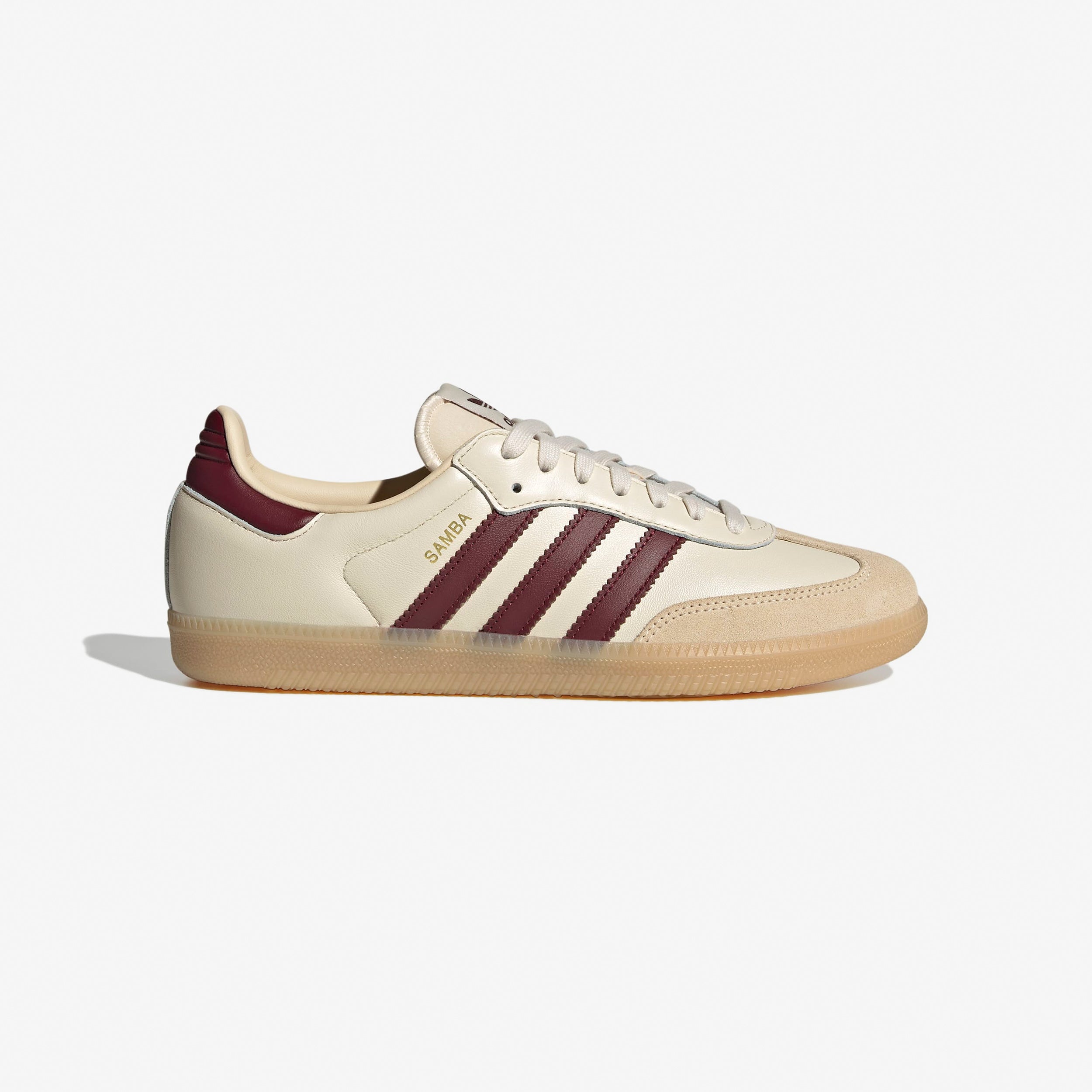 Adidas Samba OG - wonder white/shadow red/GUM 3 - unisex