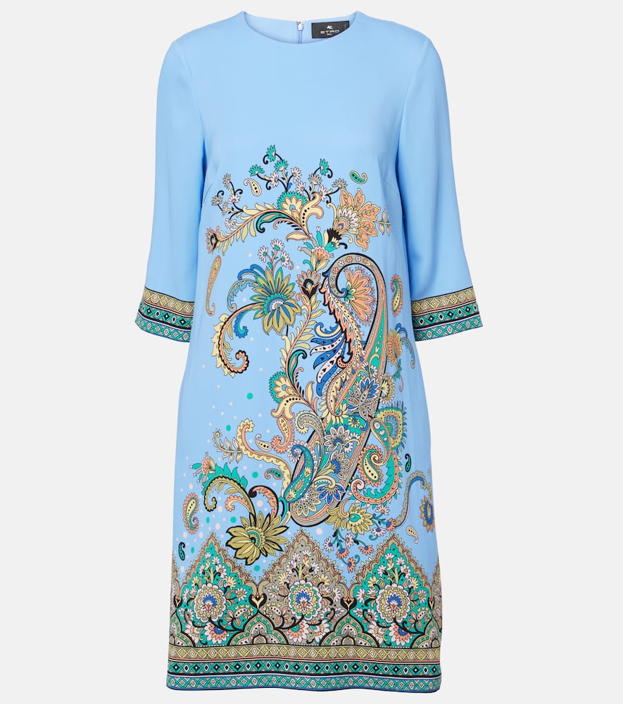 Paisley minidress