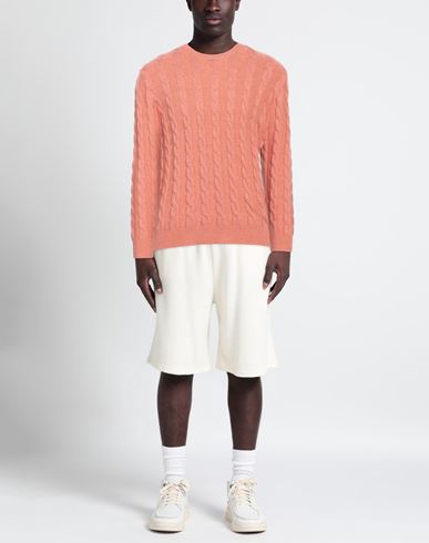 Cashmere Company Man Sweater Salmon pink Size 42 Wool, Cashmere