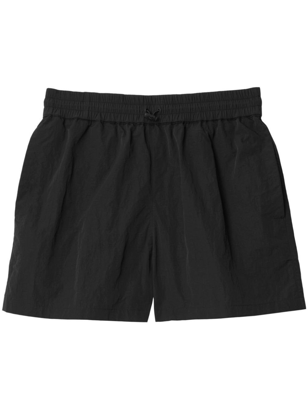 EKD-embroidered track shorts - Black