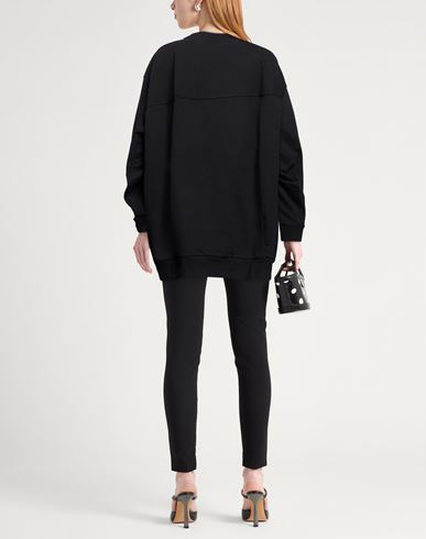 Woman Sweatshirt Black Size 0 Cotton