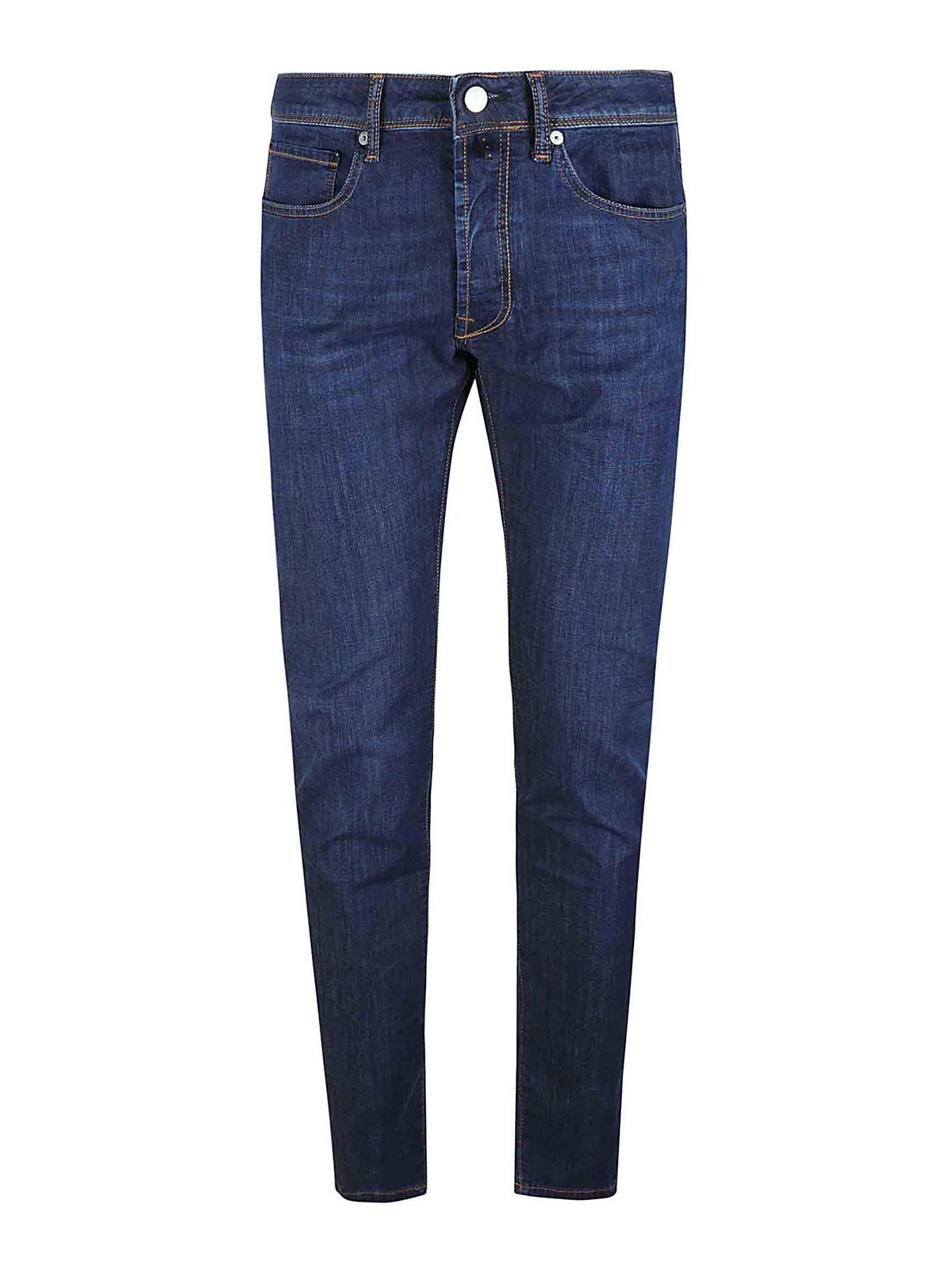 5 Tasche In Cotone Denim Stretch