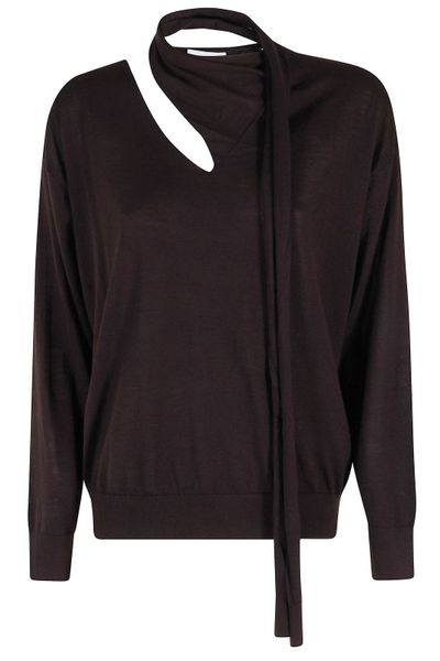 Isabelle Blanche Cutout Scarf Knitwear
