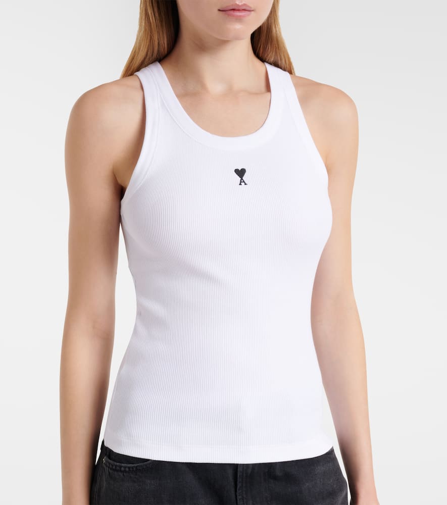 Ami De Caur cotton jersey tank top