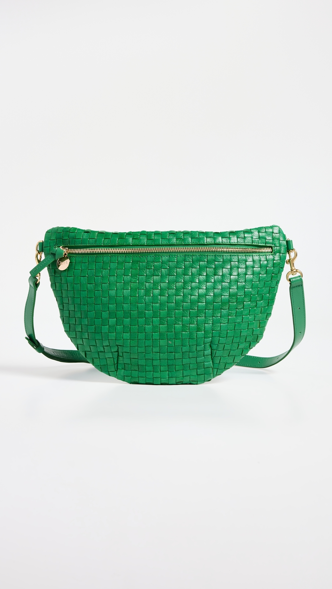 Grande Fanny Pack Grass Woven Checker One Size
