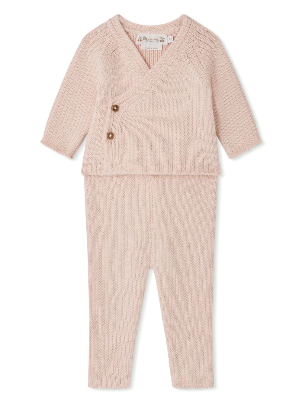 Theva knitted tracksuit set - Pink