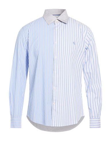 Man Shirt Light blue Size M Cotton