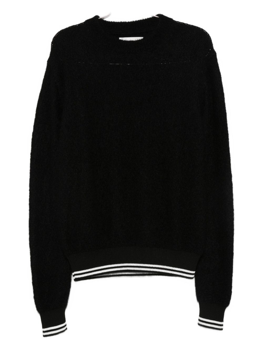 Mohair wool sweater - Black