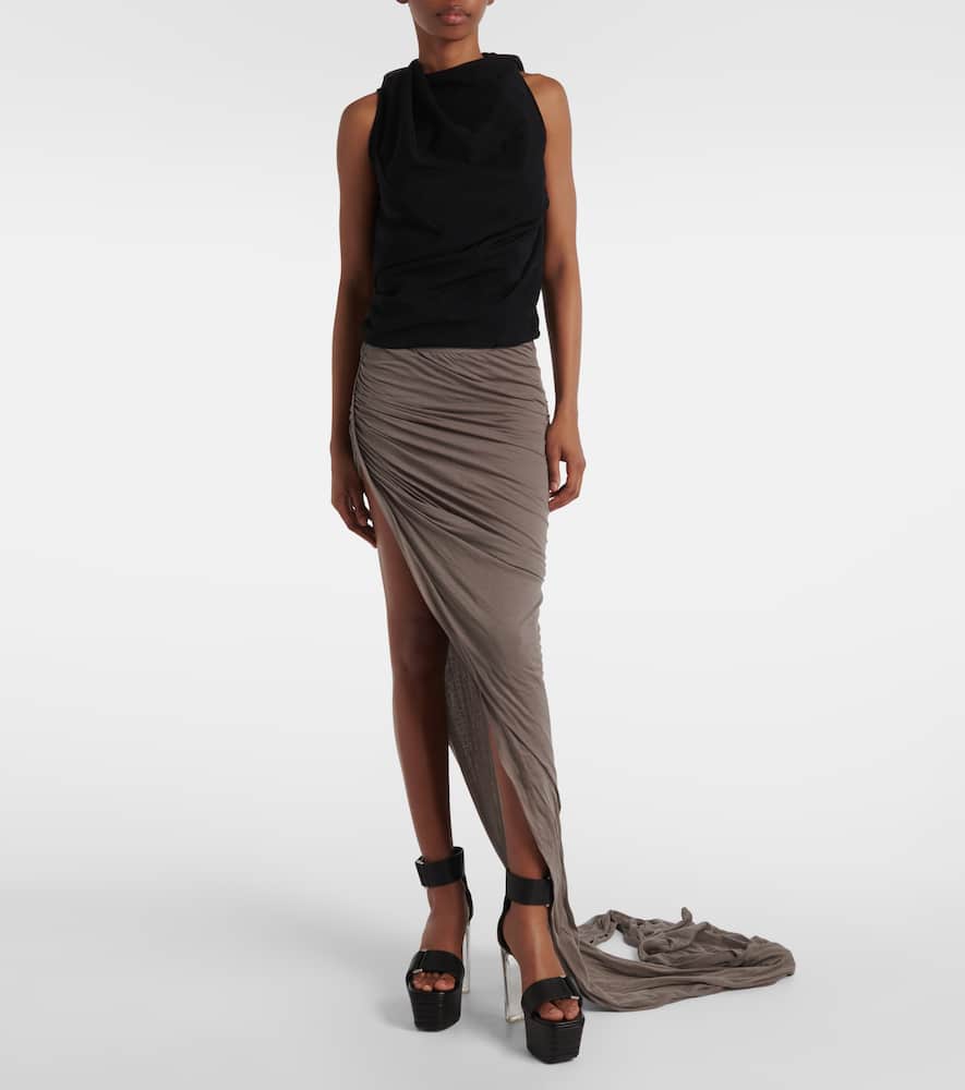 Edfu cotton maxi skirt