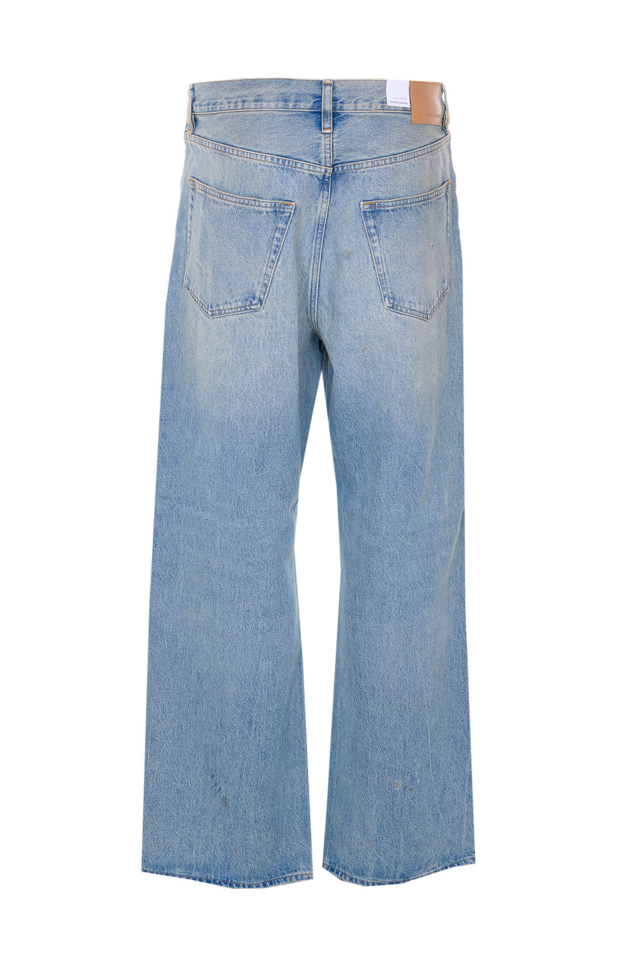 Relaxed Boot Paint Worn Jeans