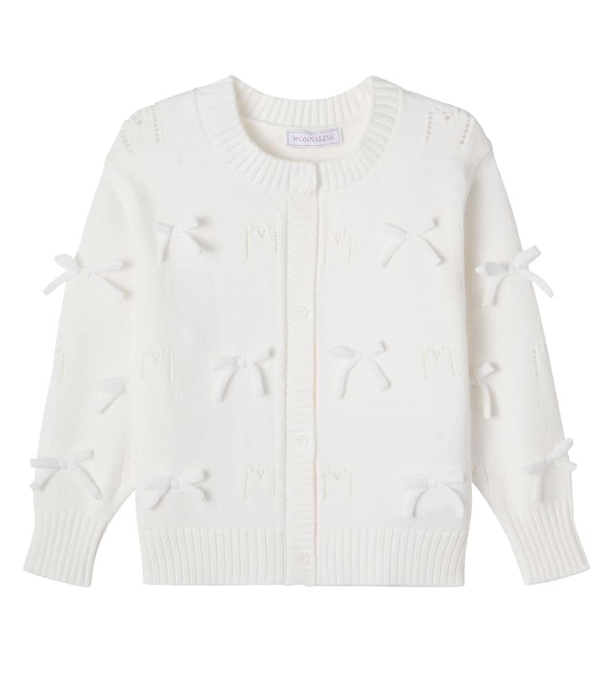 Bow-detail cardigan