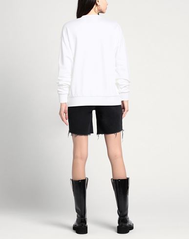 Woman Sweatshirt White Size S Organic cotton