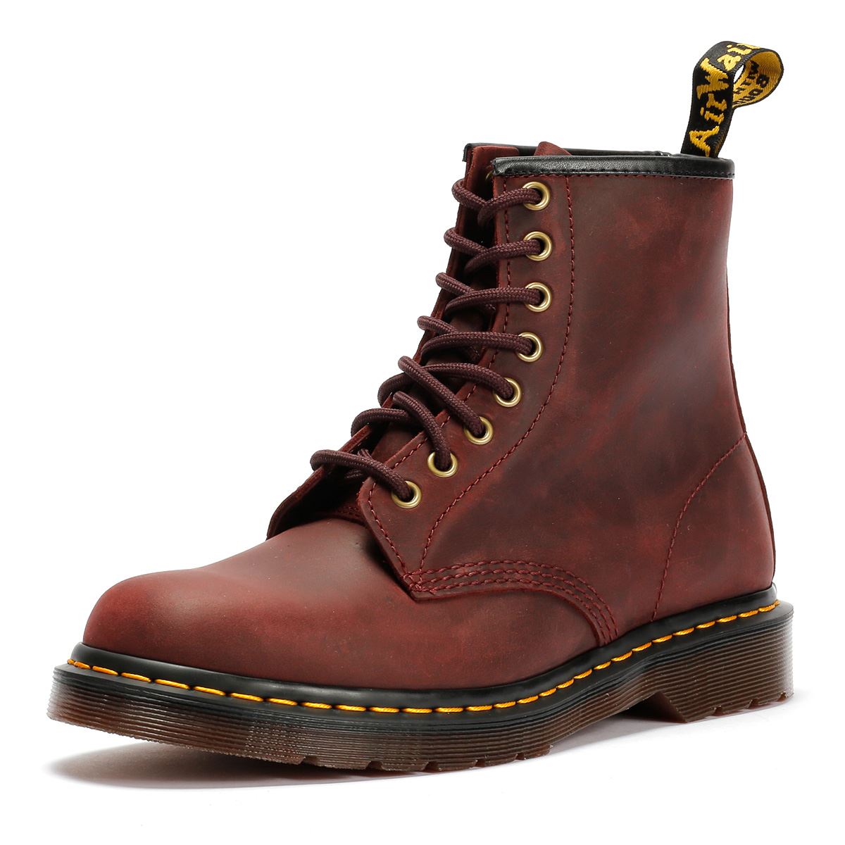 Dr. Martens 1460 Crazy Horse Leather Cherry Red Boot