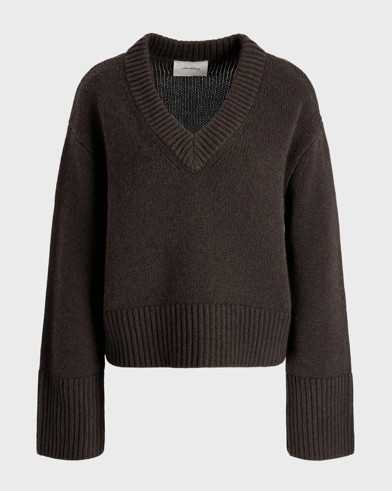 Lisa Yang Sweater Aletta Cashmere Brown 2