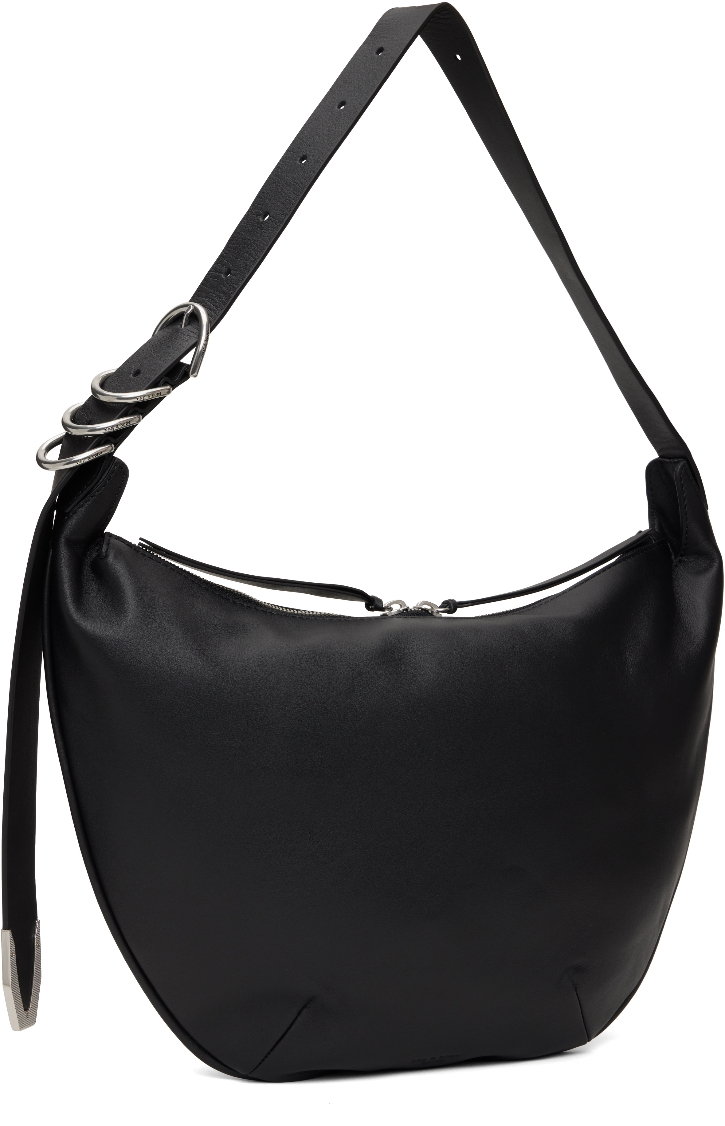 Rag & bone Black Spire Leather Bag