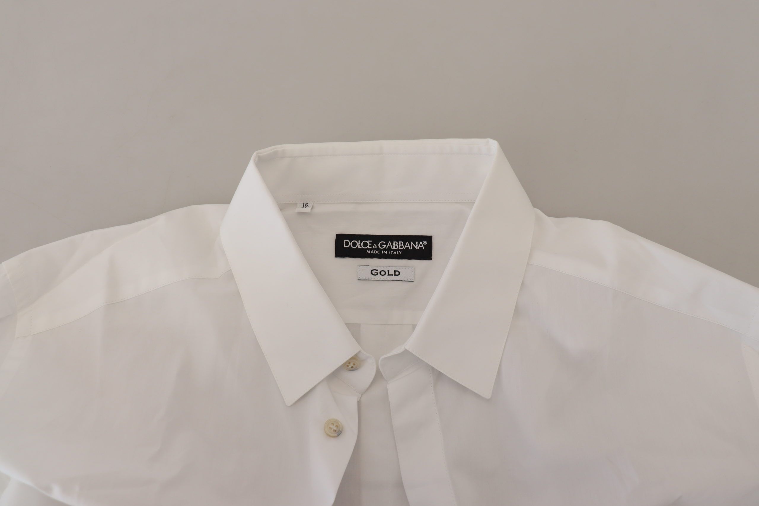 Peacock Feather Cotton Shirt — White