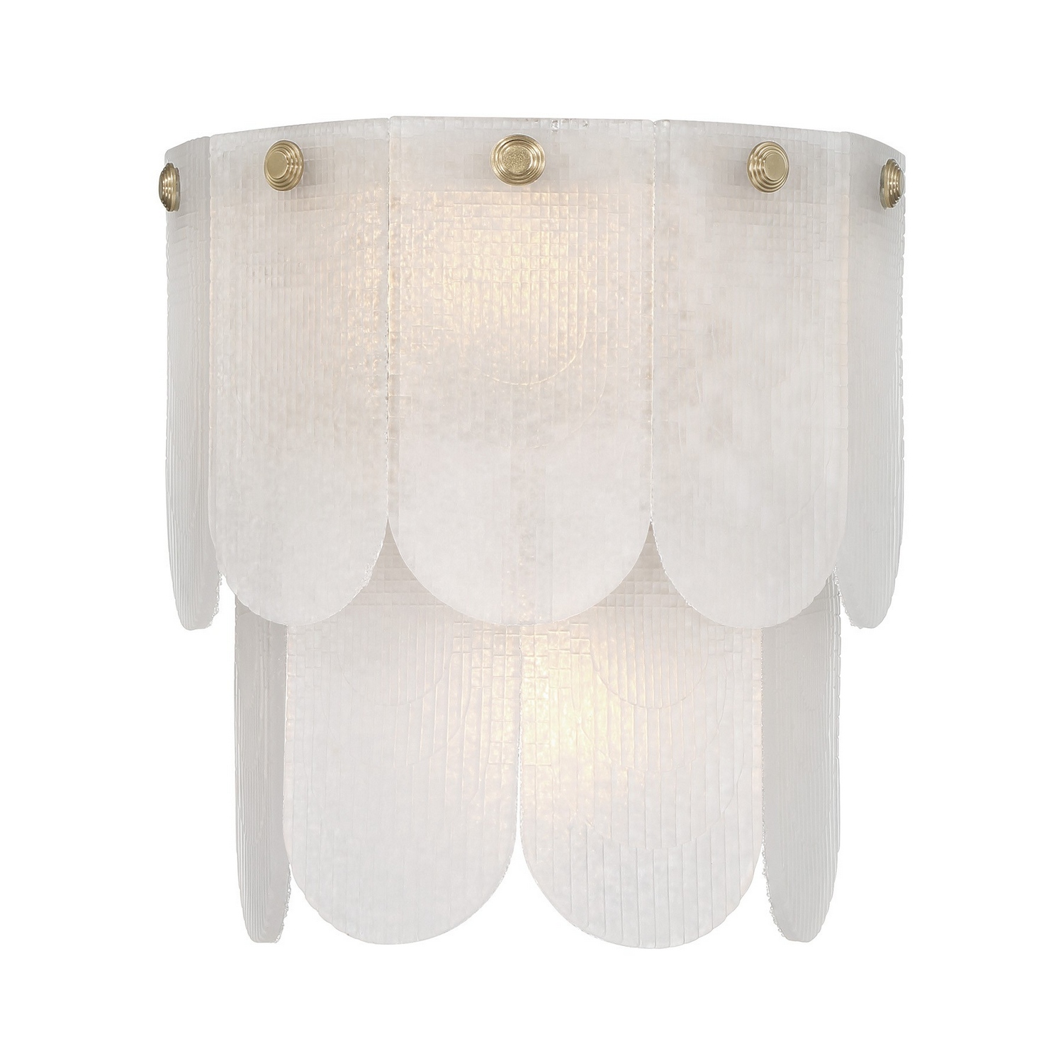 Ashton 2-Light Wall Sconce in Noble Bra