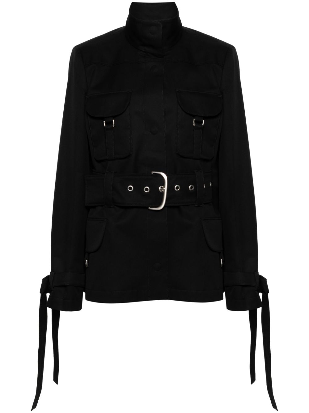 Co Cargo belted jacket - Black