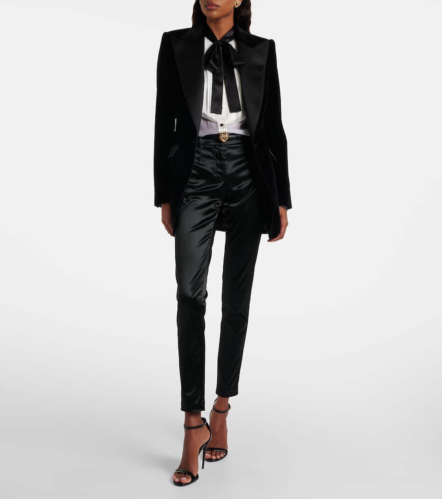 Sheer silk shirt