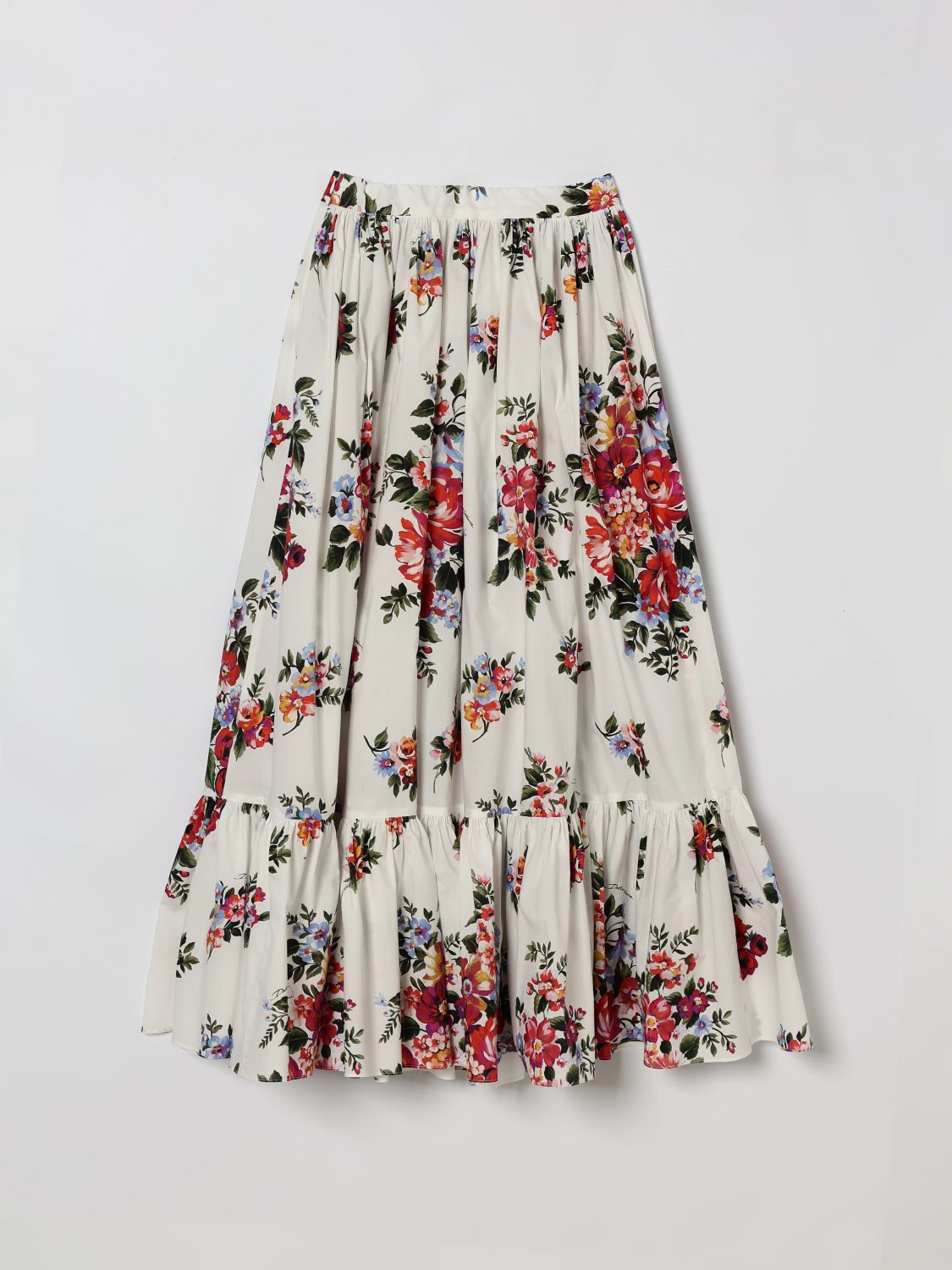 Skirt Kids color White