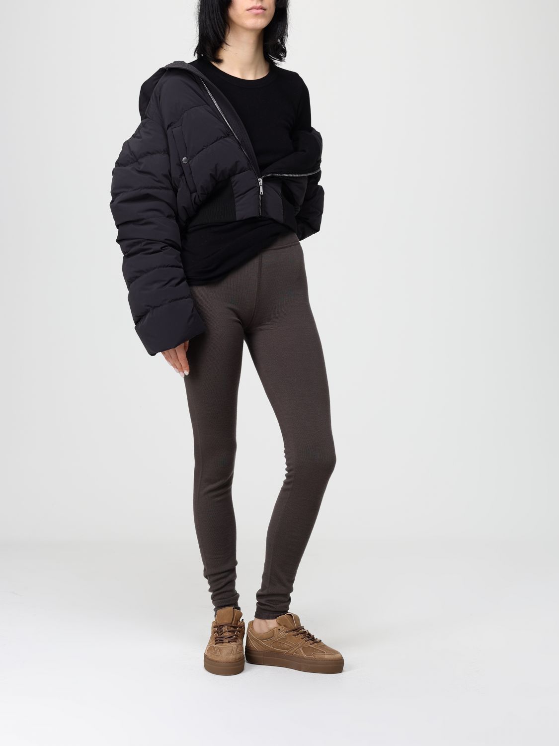 Pants Woman color Grey