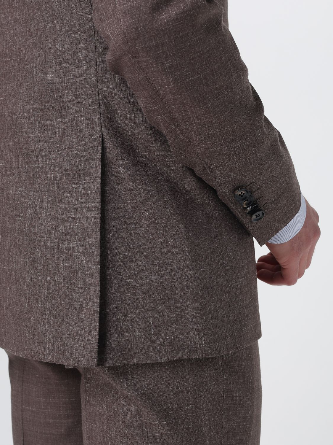 Suit Men color Brown