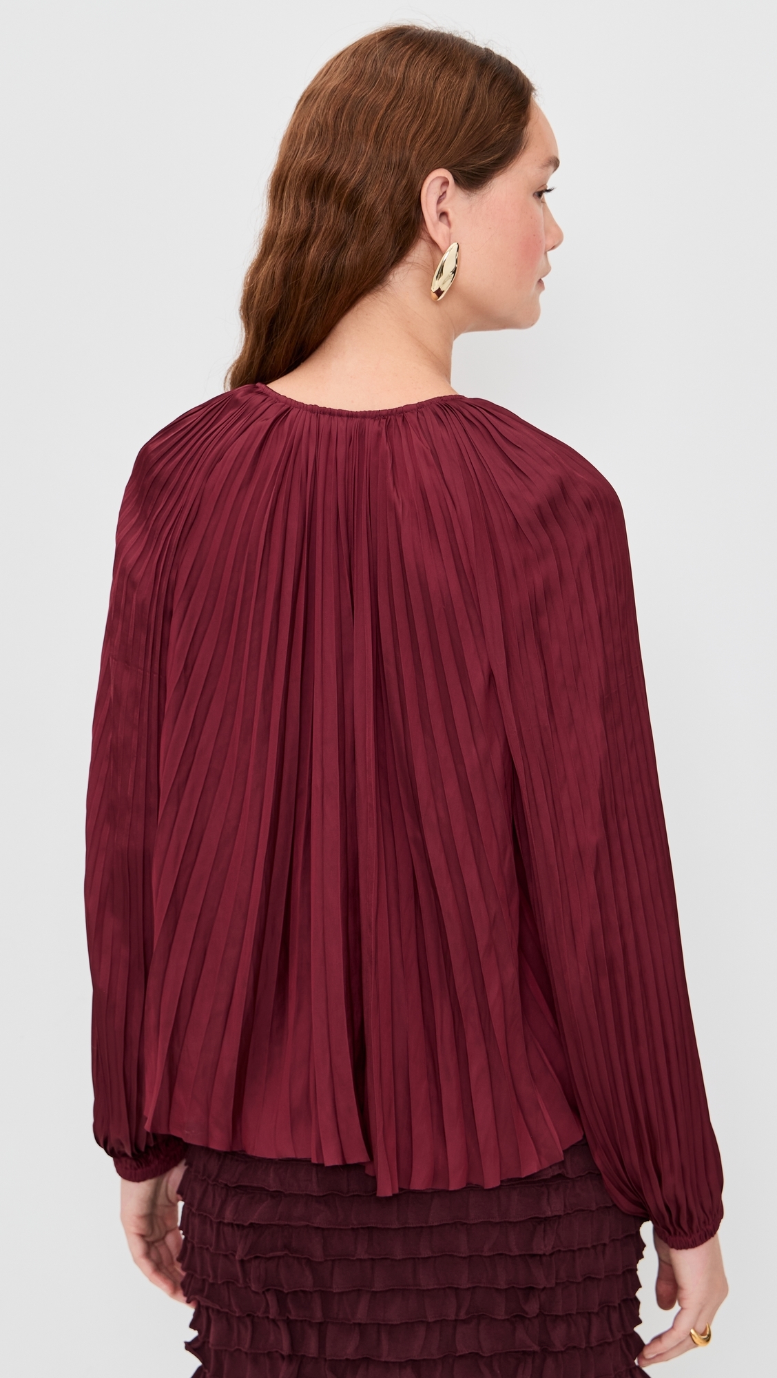 Electra Blouse Claret