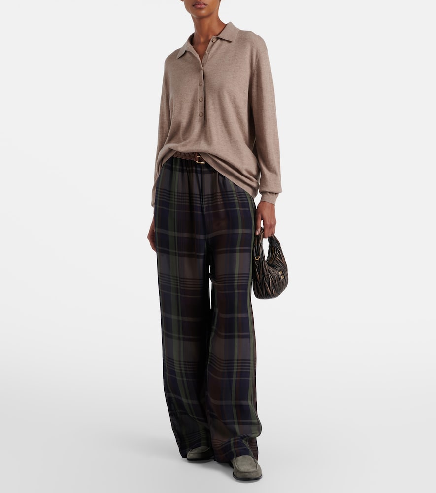 Tala wool-blend polo sweater
