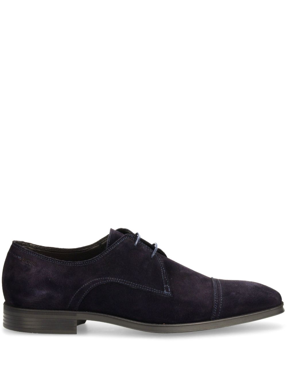 Suede derby shoes - Blue
